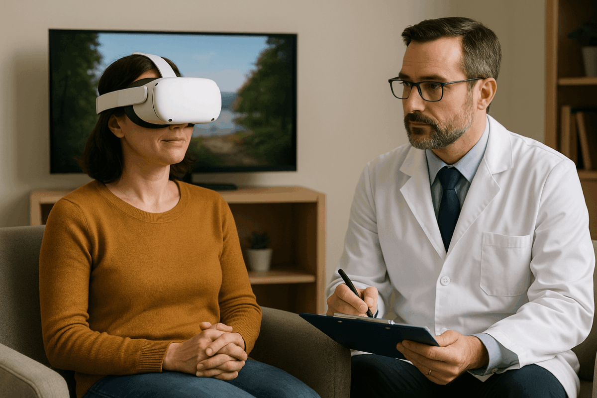 Réalité virtuelle et thérapie - Maroc